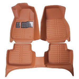 馳欽訂做全新升級高檔終極大全包圍專車專用汽車腳墊——終極華麗棕